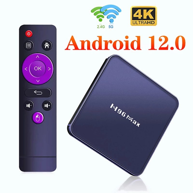android 12 tv box 2023 H96 Max V12